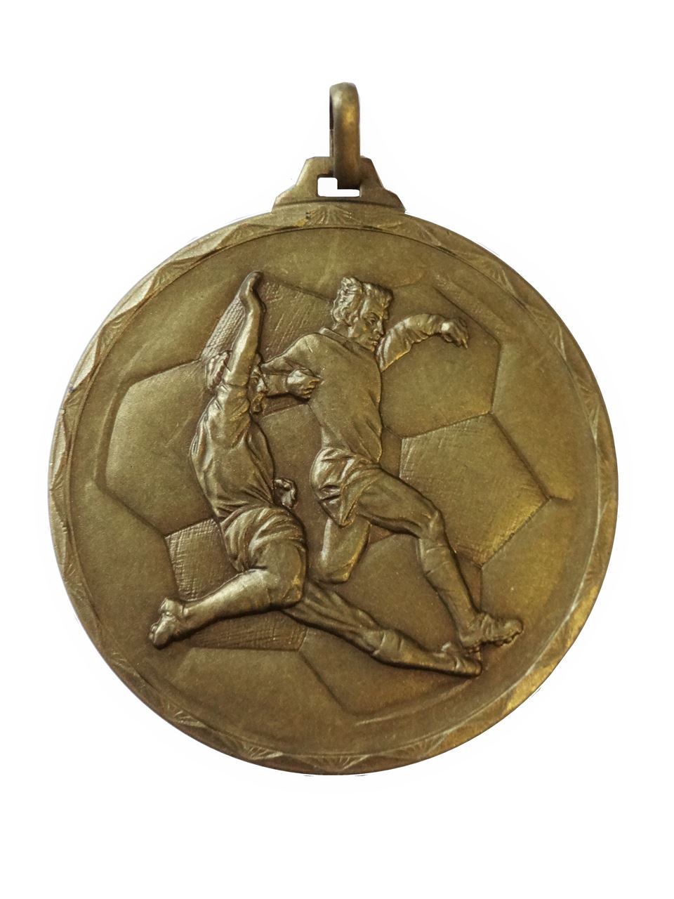 Bronze Economy Football Medal (size: 52mm) - 176E
