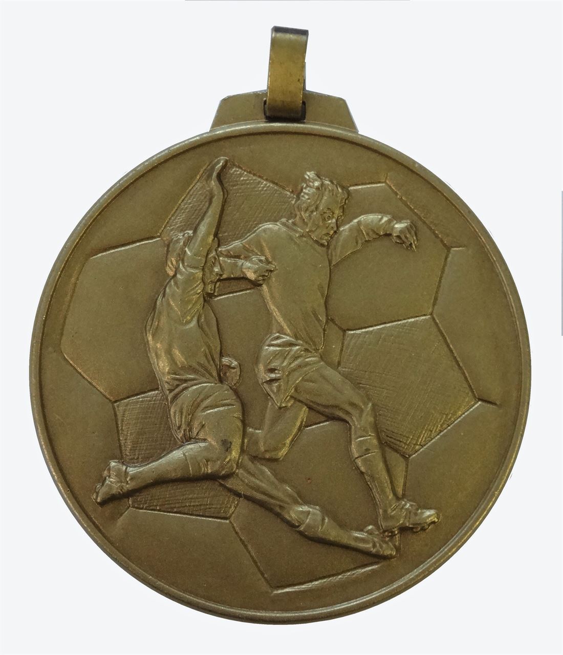 Bronze Economy Football Medal (size: 70mm) - 176E
