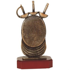 Fencing Pewter Trophy - BEL180