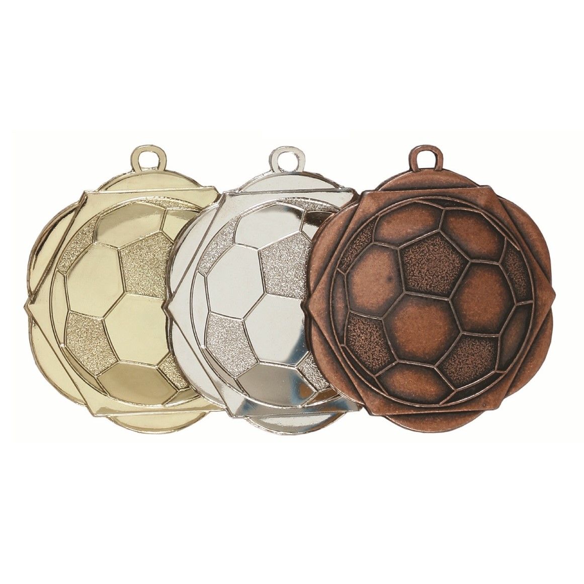English Rose Football Medal - D5 | Impact Trophies