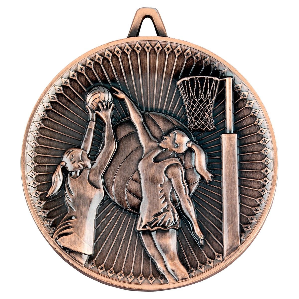 Deluxe Netball Medal - DM08 | Impact Trophies