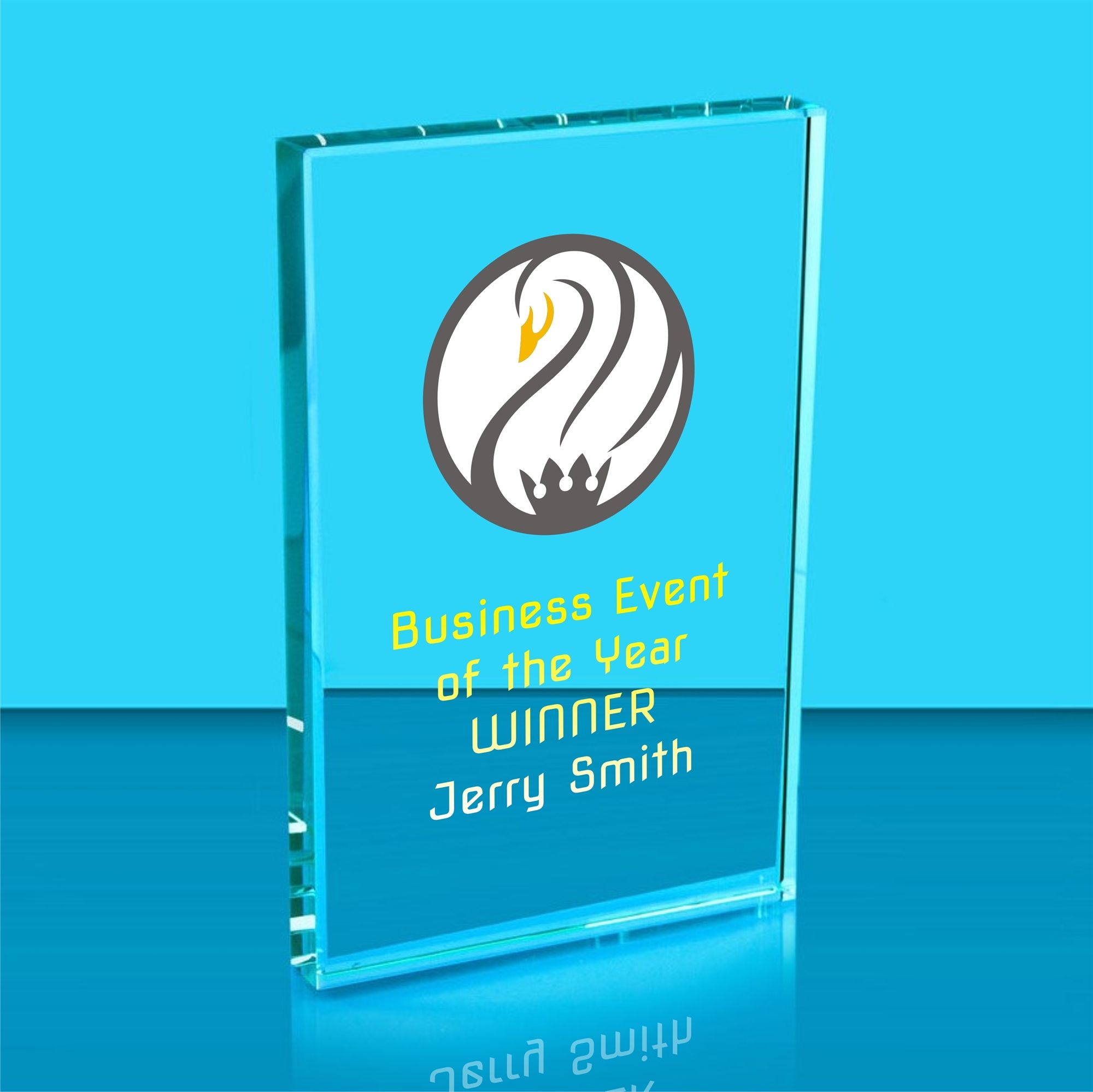 Sigma Rectangular Glass Award Colour Printing - AFG007/Clr | Impact ...