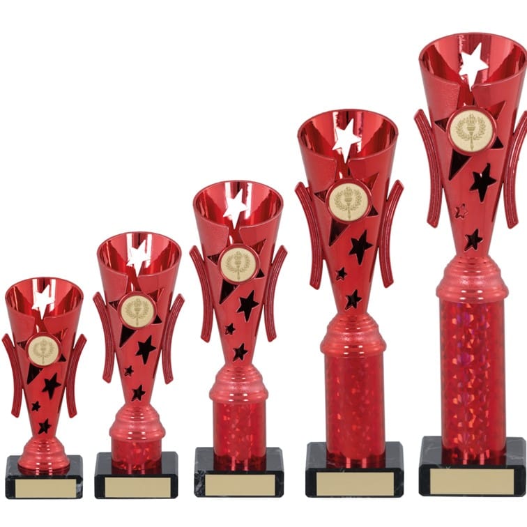 Diva Star Trophy - Red - 2374 | Impact Trophies