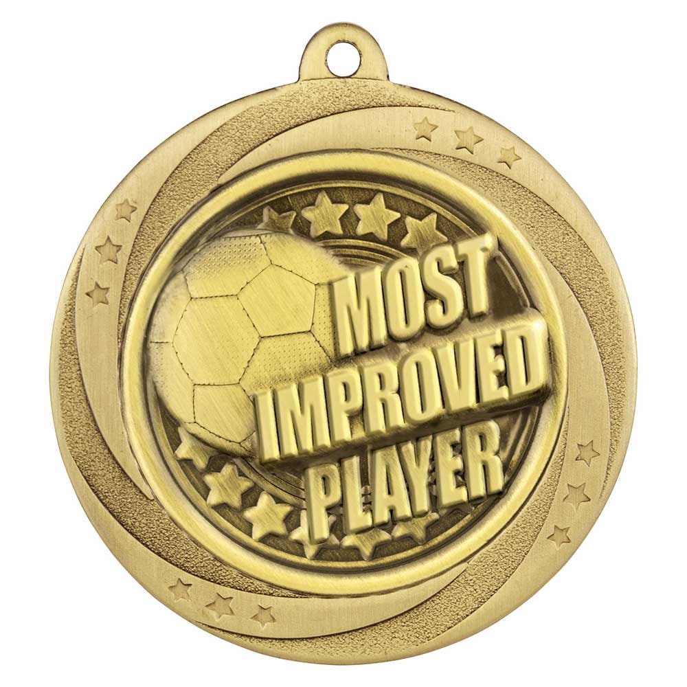 Superstar Football Most Improved Player Medal - MM25053 | Impact Trophies