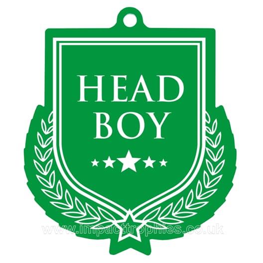 Impact Head Boy Shield Medal Colour - AFMM1-SCH11/ Clr | Impact Trophies