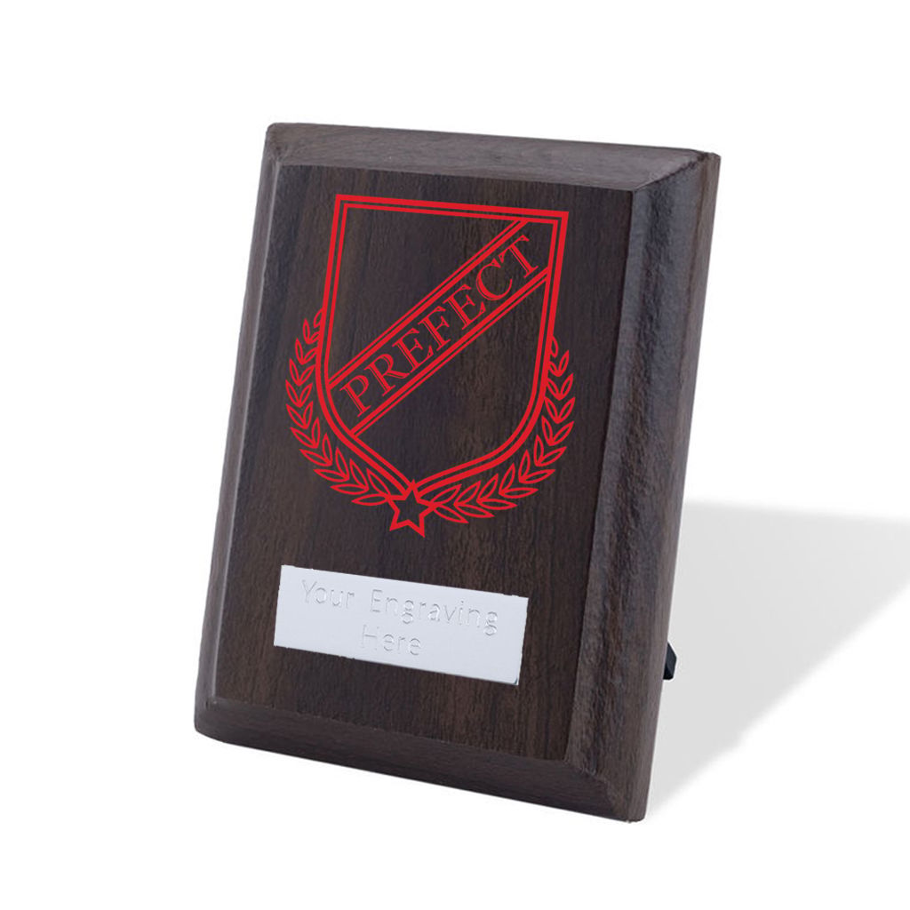 Britannia School Prefect Walnut Plaque - AFFWP6-SCH3 | Impact Trophies