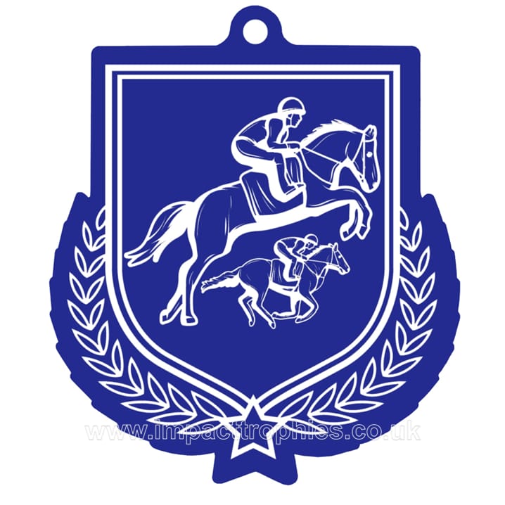 Impact Equestrian Rider Shield Medal Colour - AFMM1-EQU1/ Clr | Impact ...