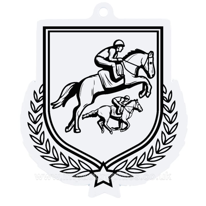 Impact Equestrian Rider Shield Medal Colour - AFMM1-EQU1/ Clr | Impact ...