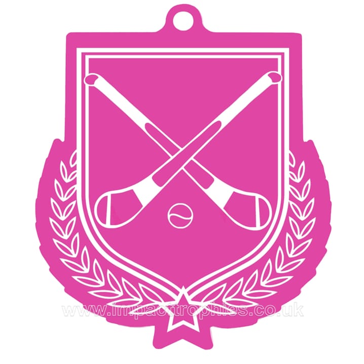 Impact Hurling Shield Medal Colour - AFMM1-HURL2/ Clr | Impact Trophies