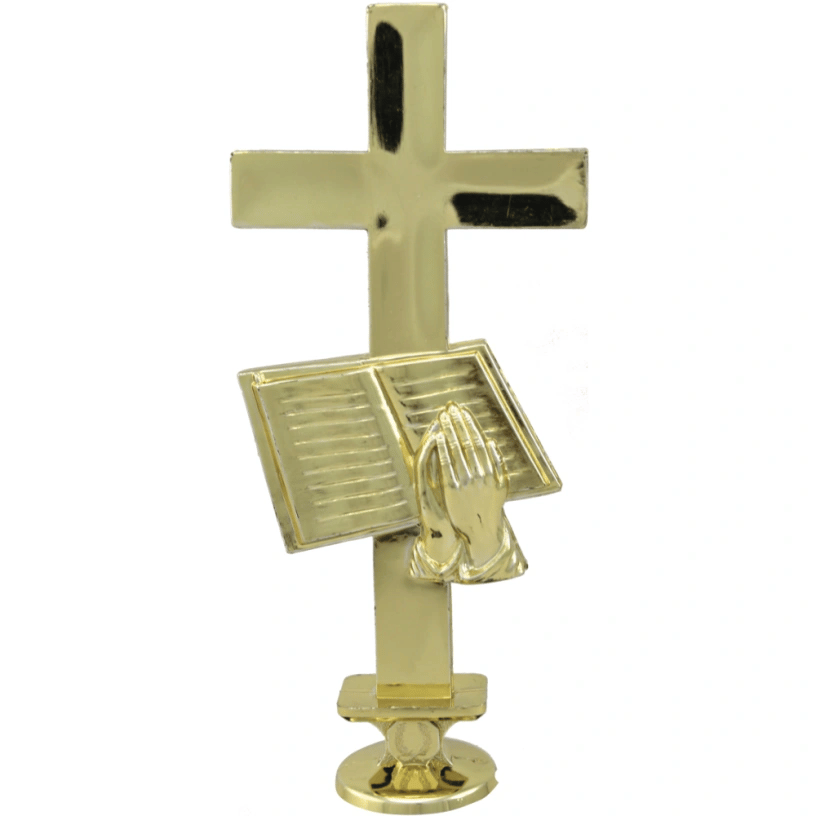 Icon Holographic Religion Cross Column Trophy - AFCOLH-GSF15416G ...