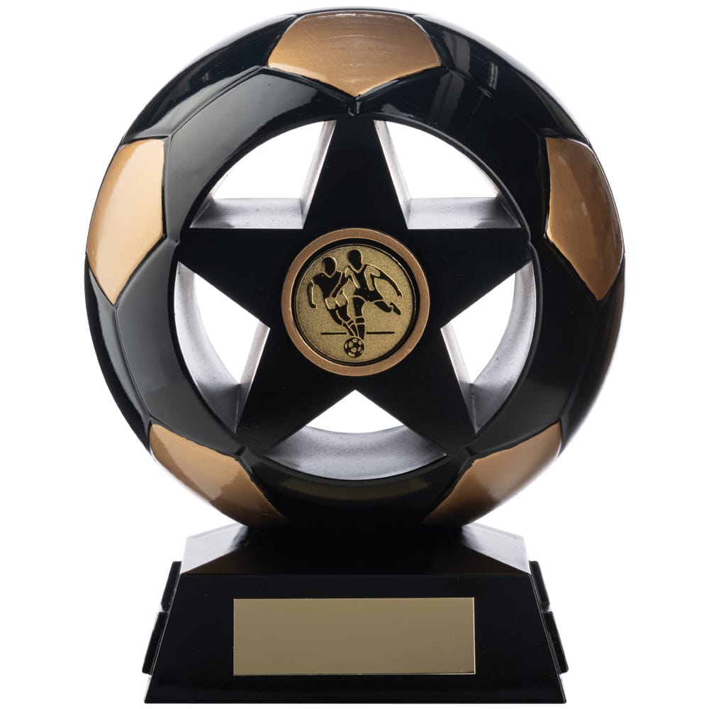 Nova Focus Two Tone Football Star Award Black/Gold - NB5BLG | Impact ...