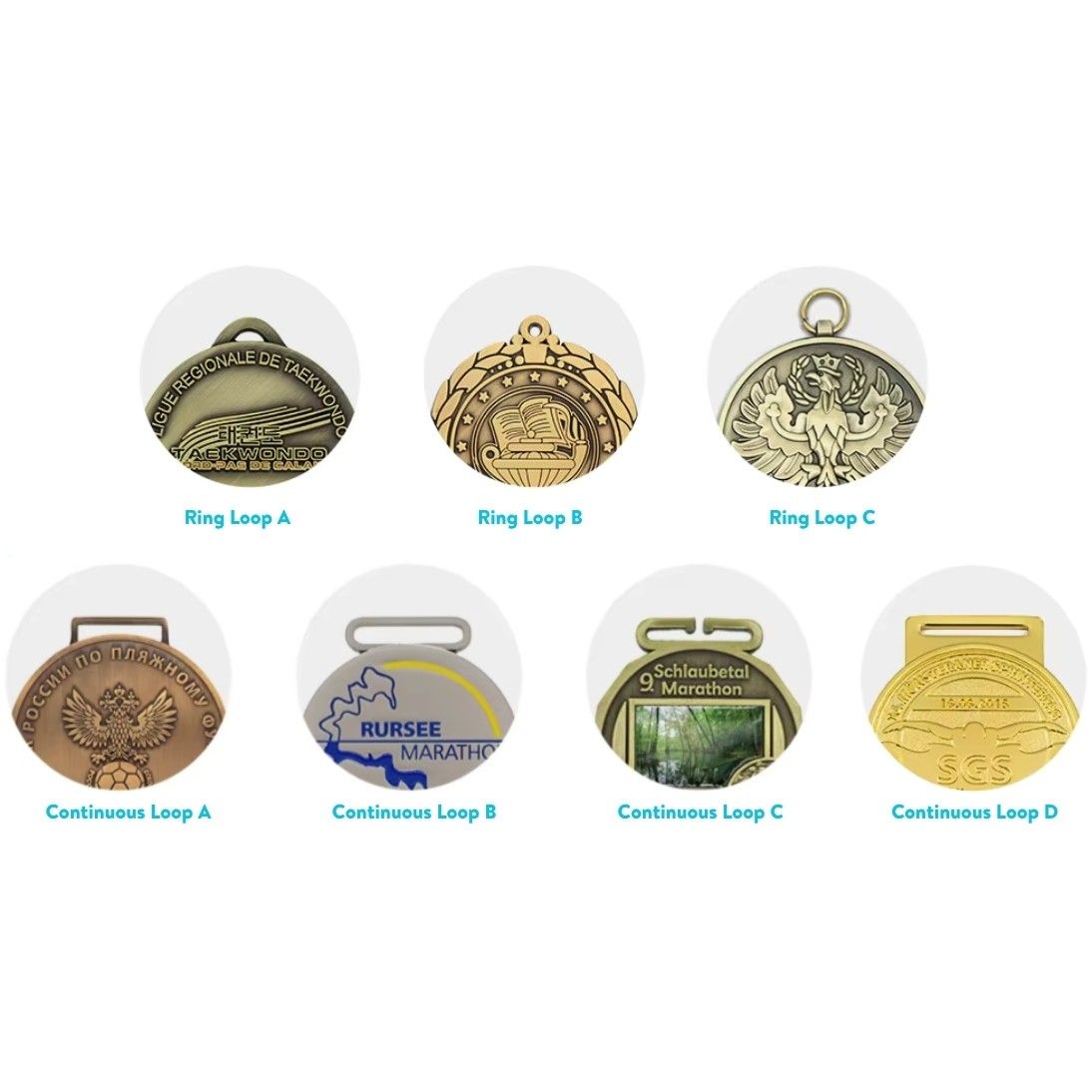 Custom Medals - PVC - AFCMPVC1 | Impact Trophies