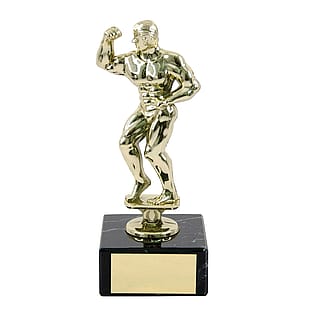 Crown Awards Personalized Go Kart Trophy, 14" Blue Go Kart