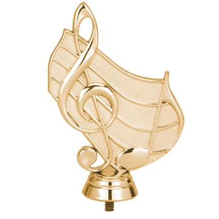 Icon Holographic Music Column Trophy - AFCOLH-FM4113A | Impact Trophies