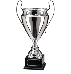 GOLD METAL TROPHY CUP WITH YOUR FREE LOGO 275mm *FREE ENGRAVING* 4  AWARD SIZES 