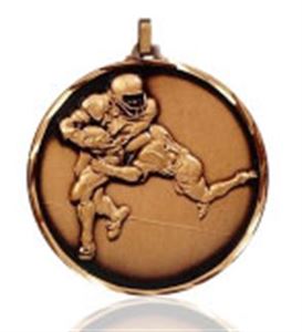 Embossed American Football Medals