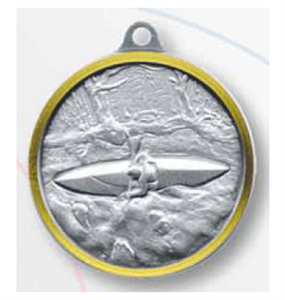 Embossed Canoeing Medals