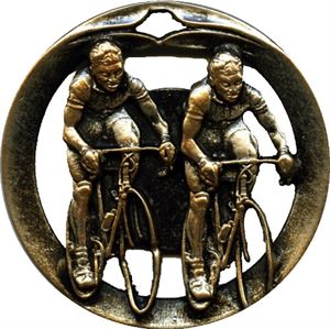 Embossed Cycling Medals