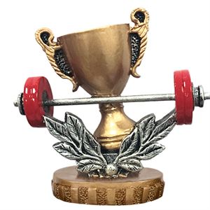 Figure Top Weightlifting Trophies