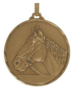 Embossed Equestrian Medals