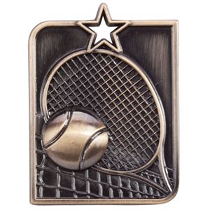 Embossed Tennis Medals