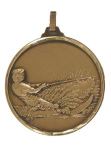 Embossed Water Skiing Medals