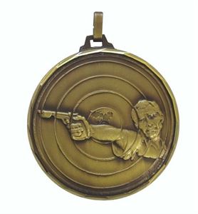 Embossed Shooting Medals