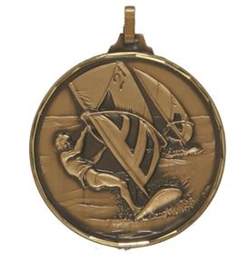 Embossed Wind Surfing Medals