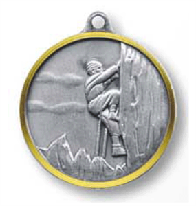 Embossed Mountaineering Medals