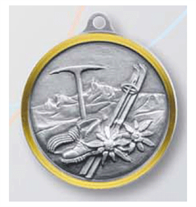 Embossed Hiking Medals