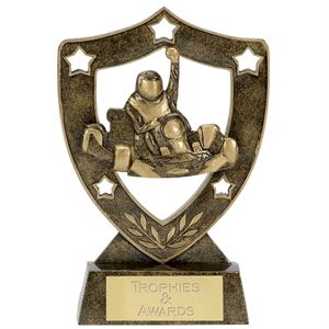 Personalised Large Motocross Bike Motor Sport Trophy Red Tower Award Engraved