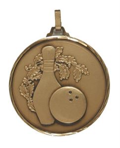 Embossed Medals for Ten Pin Bowling