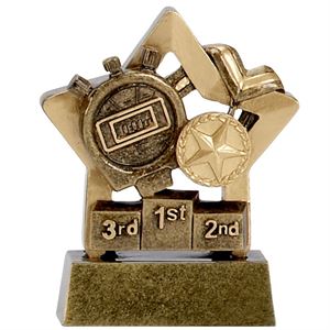 Mini Star Athletics Podium Trophy - A1105