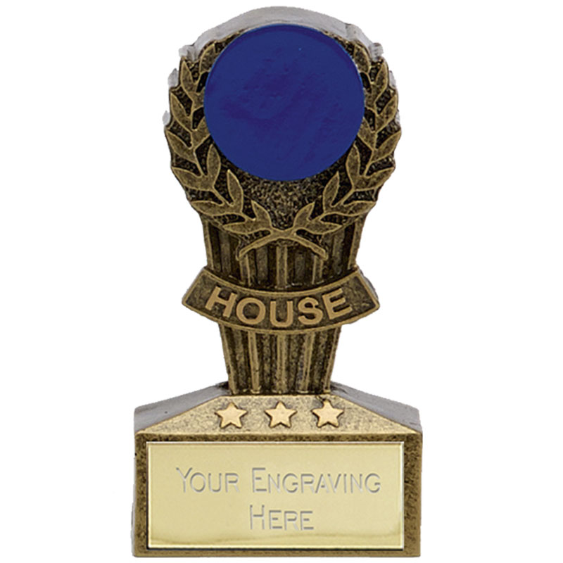 Micro House Trophy Blue - A1757