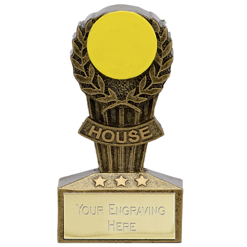 Micro House Trophy Yellow - A1759