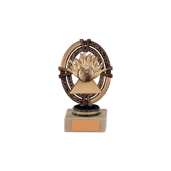 Maverick Legend Ten Pin Bowling Trophy Bronze Small - TH16022A