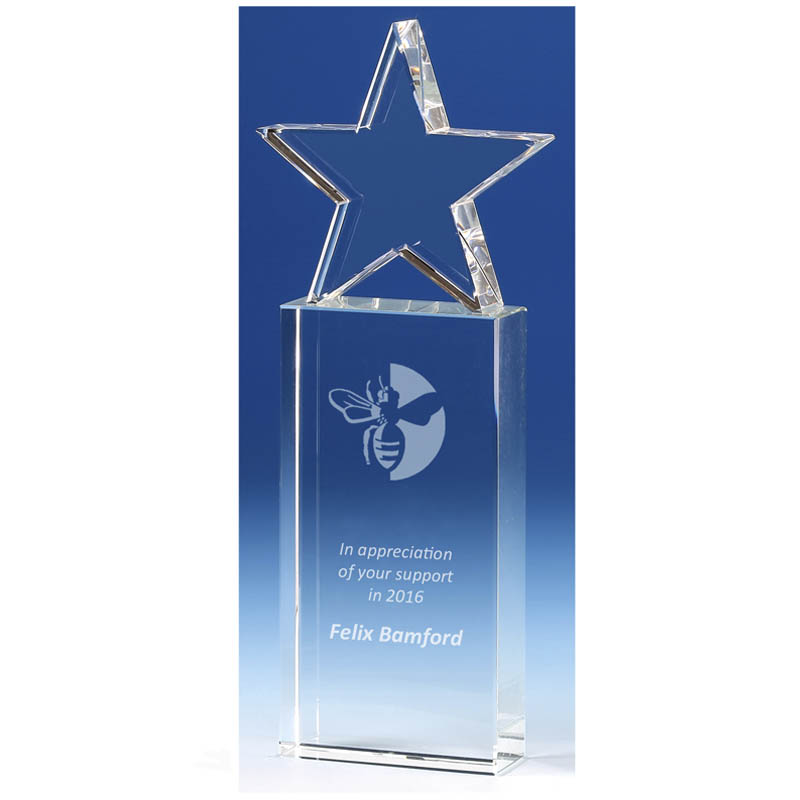 Tower Star Crystal Award - KS013