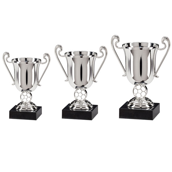 Champion Silver Plastic Cup 3 sizes - TR15006