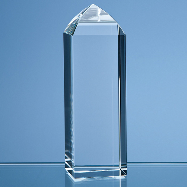 Optical Crystal Mini Tower Rectangle Award - SY3017