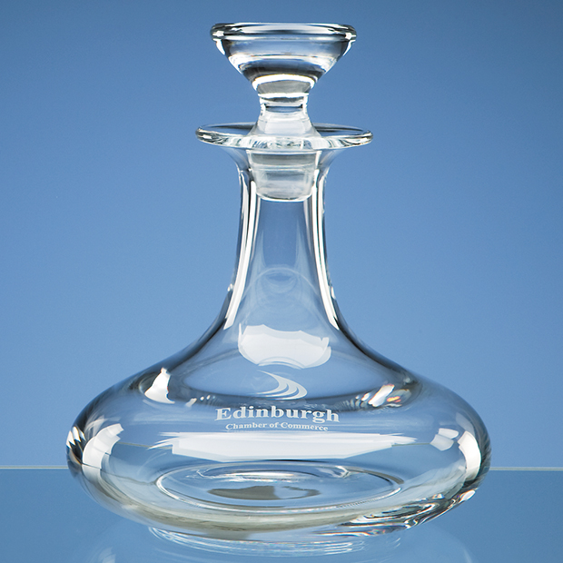 round bottom port decanter