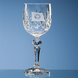 Flamenco Crystalite Panel Wine Glass - HM94