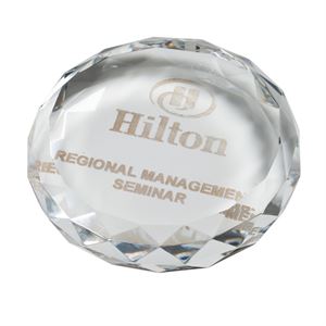 Oxford Optical Crystal Paperweight - CR8052