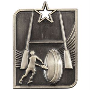 Gold Centurion Star Rugby Medal (size: 53mm x 40mm) - MM15008G