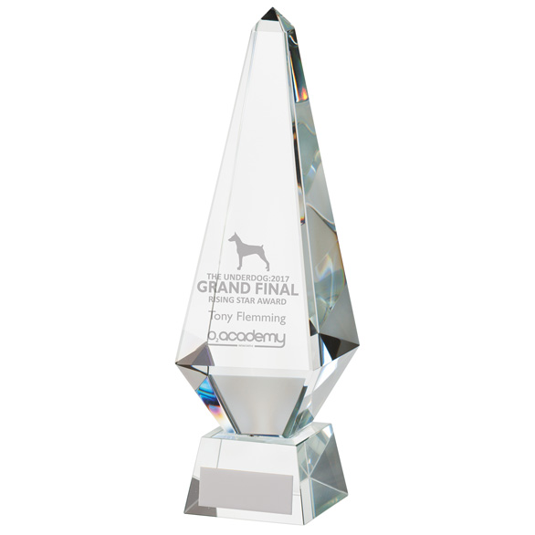 Monument Crystal Obelisk Award - CR16150