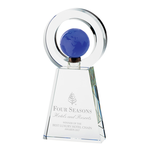 Navigator Globe Crystal Award - CR17112