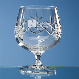Flamenco Crystalite Panel Brandy Glass - HM65