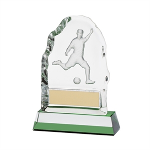 Challenger Football Crystal Award - CR4034