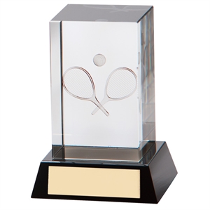 Conquest 3D Tennis Crystal Award - CR7192