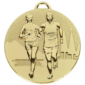 Gold Target Cross Country Medal (size: 50mm) - AM1046.01