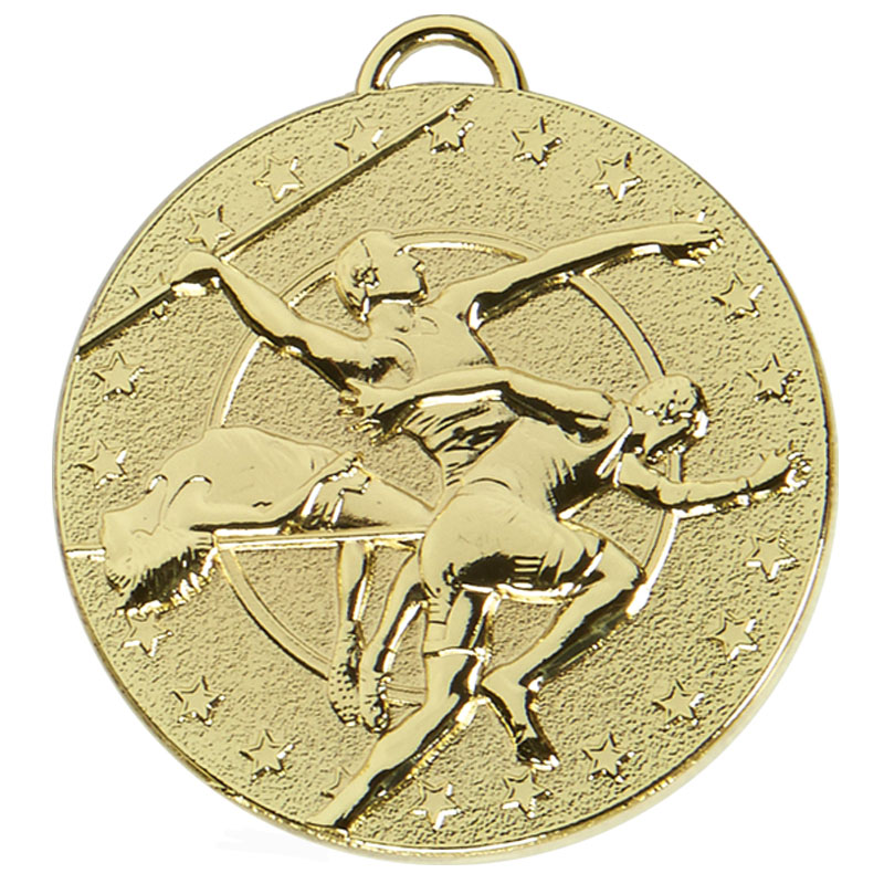 Gold Target Track & Field Medal (size: 50mm) - AM1052.01